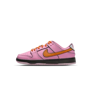 Nike Dunk Low SB x The Powerpuff Girls PS 'Blossom' Nike Dunk casual shoes with iconic low-top shape