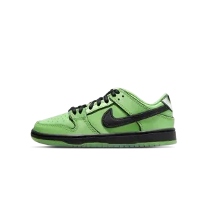 Nike Dunk Low SB x The Powerpuff Girls PS 'Buttercup' Nike Dunk casual shoes with iconic low-top shape