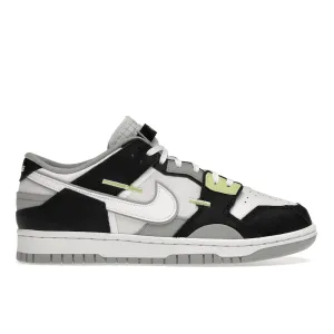 Nike Dunk Low Scrap Wolf Gray Light Lemon Twist Nike Dunk stylish shoes for sport and street