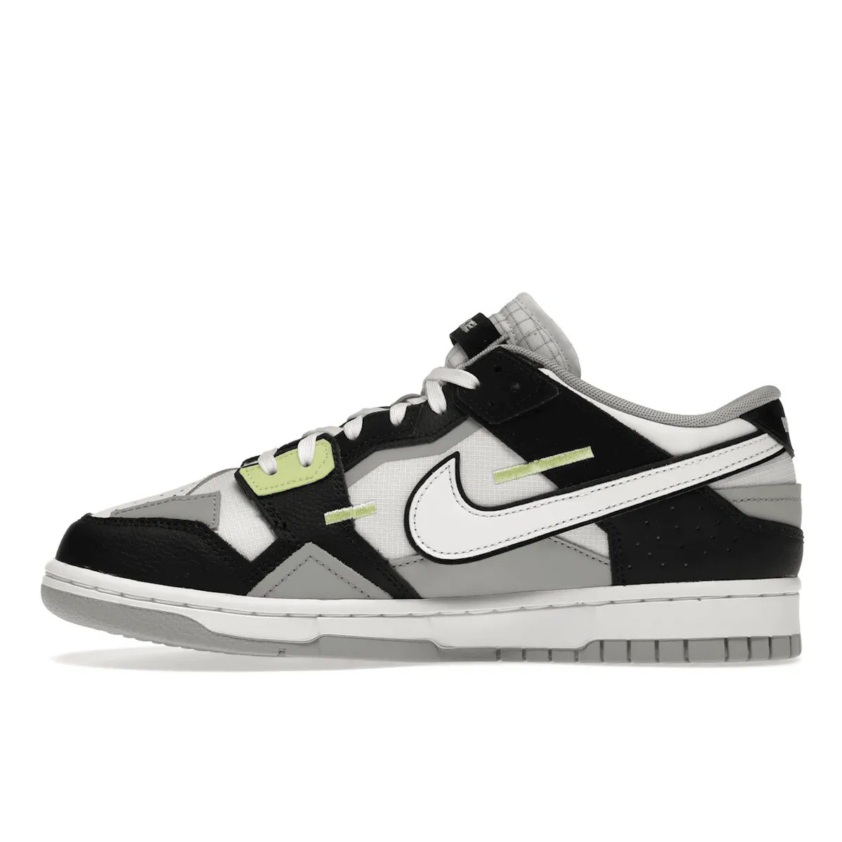 Nike Dunk Low Scrap Wolf Gray Light Lemon Twist Nike Dunk heritage sneakers