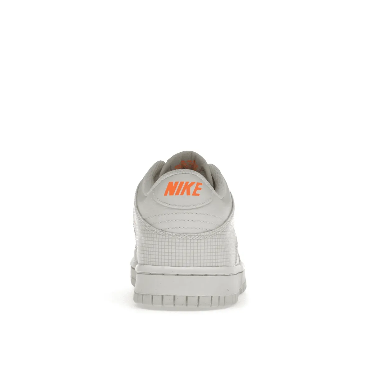 Nike Dunk Low SE 3D Swoosh Pure Platinum Total Orange Nike Dunk heritage sneakers
