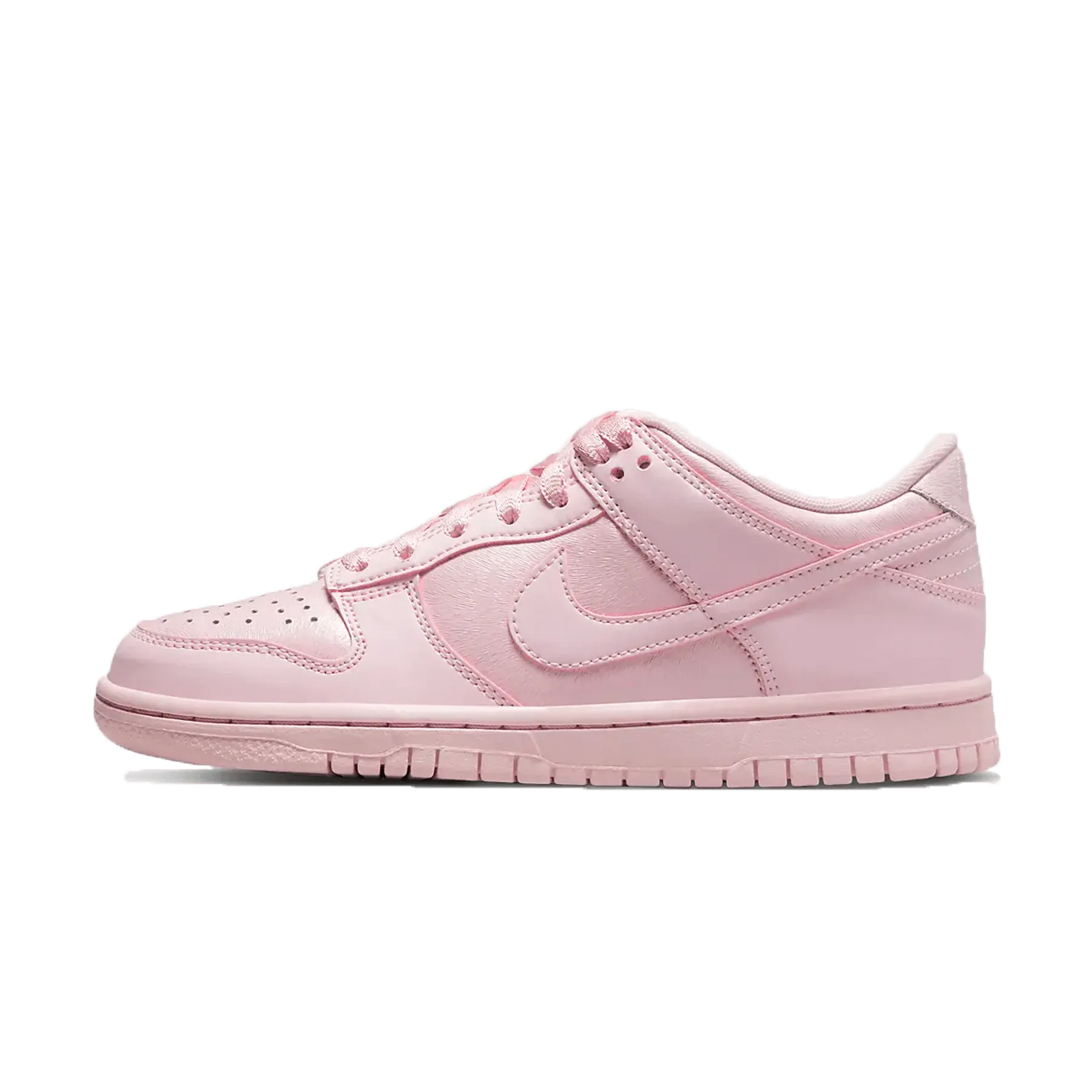Nike Dunk Low SE GS 'Prism Pink' Nike Dunk casual shoes with iconic low-top shape