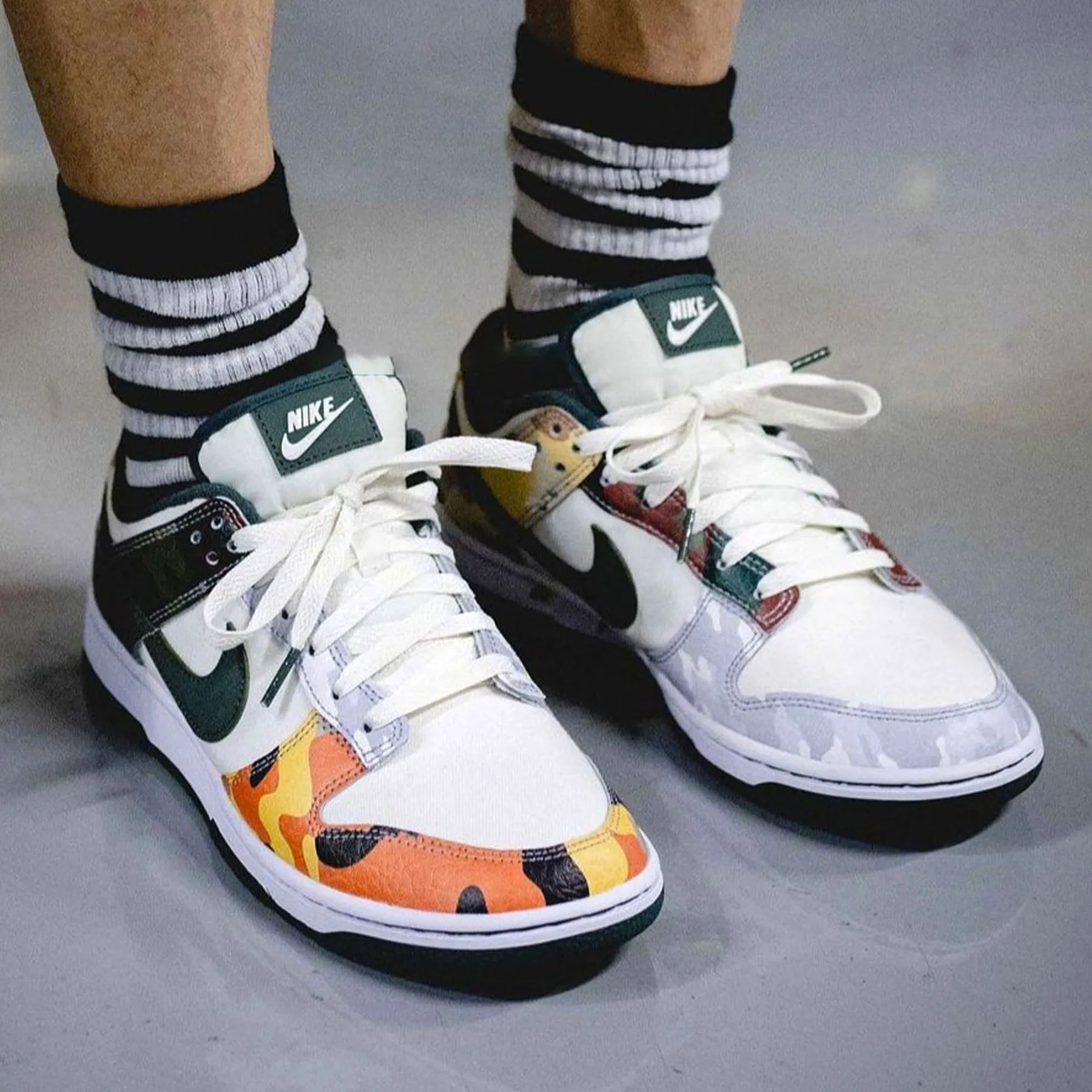 Nike Dunk Low SE 'Sail Multi-Camo' Nike Dunk stylish shoes