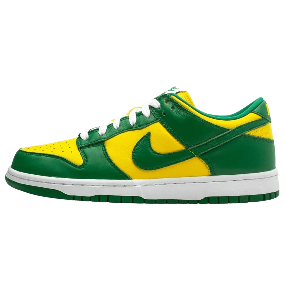 Nike Dunk Low SP 'Brazil' 2020 Nike Dunk casual shoes with iconic low-top shape