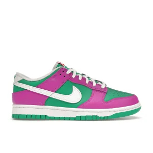 Nike Dunk Low Stadium Green Fuchsia Nike Dunk stylish shoes for sport and street