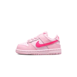 Nike Dunk Low TD 'Triple Pink' Nike Dunk casual shoes with iconic low-top shape