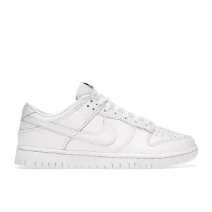 Nike Dunk Low Triple White Nike Dunk stylish shoes for sport and street