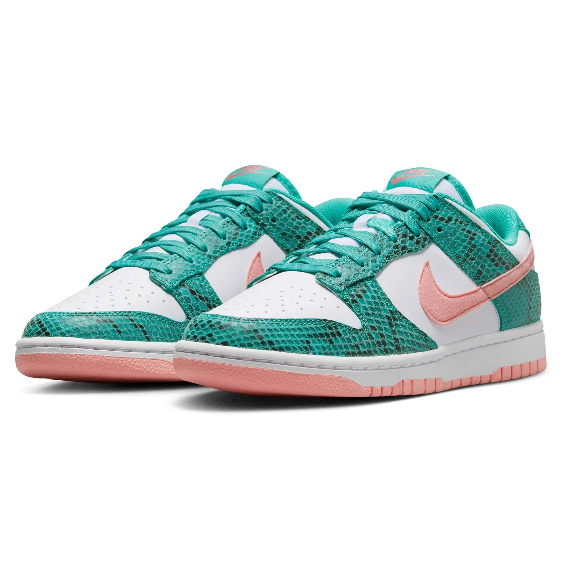 Nike Dunk Low 'Washed Teal Snakeskin' Nike Dunk stylish shoes