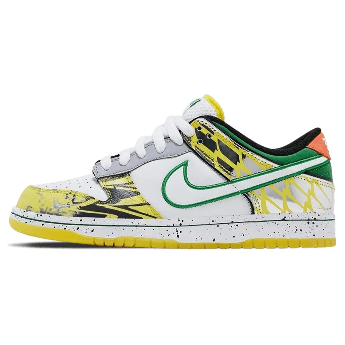 Nike Dunk Low 'What the Duck - University of Oregon Away' PE Nike Dunk casual shoes with iconic low-top shape