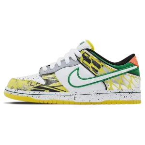 Nike Dunk Low 'What the Duck - University of Oregon Away' PE Nike Dunk casual shoes with iconic low-top shape