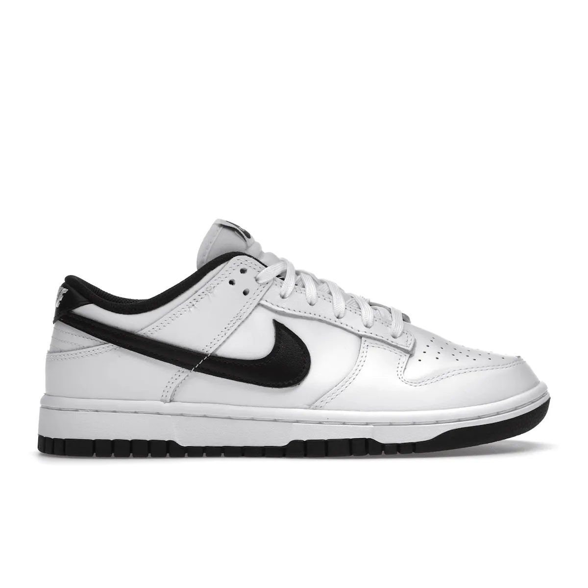 Nike Dunk Low White Black Nike Dunk stylish shoes for sport and street