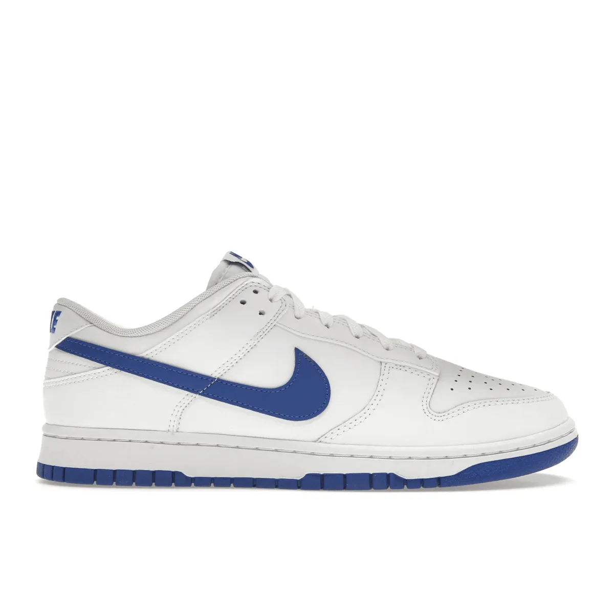 Nike Dunk Low White Hyper Royal Nike Dunk stylish shoes for sport and street