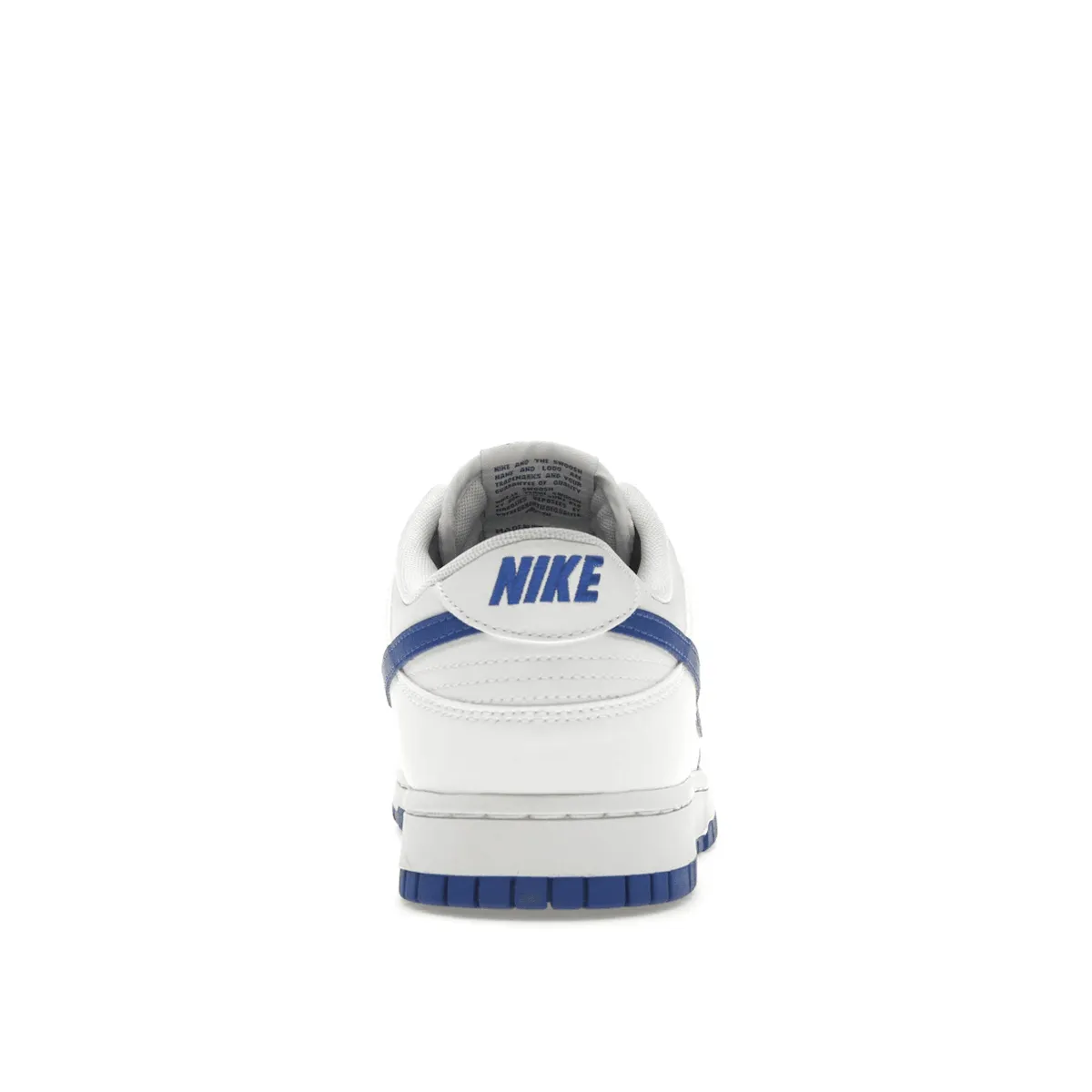 Nike Dunk Low White Hyper Royal Nike Dunk heritage sneakers