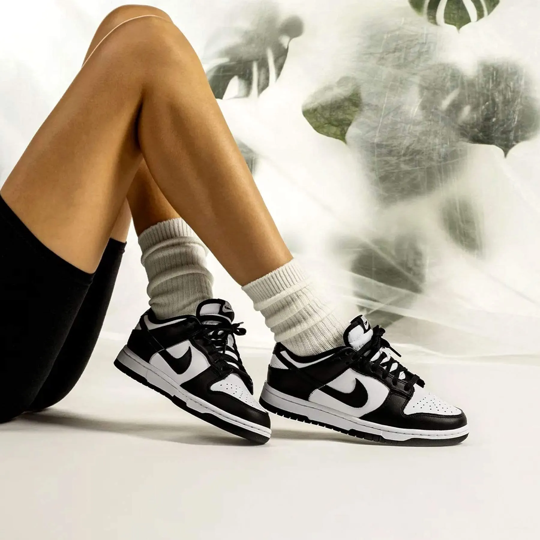 Nike Dunk Low Wmns 'Black White' Nike Dunk stylish shoes