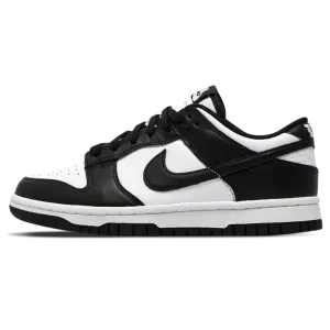Nike Dunk Low Wmns 'Black White' Nike Dunk casual shoes with iconic low-top shape