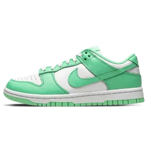 Nike Dunk Low Wmns 'Green Glow' Nike Dunk casual shoes with iconic low-top shape