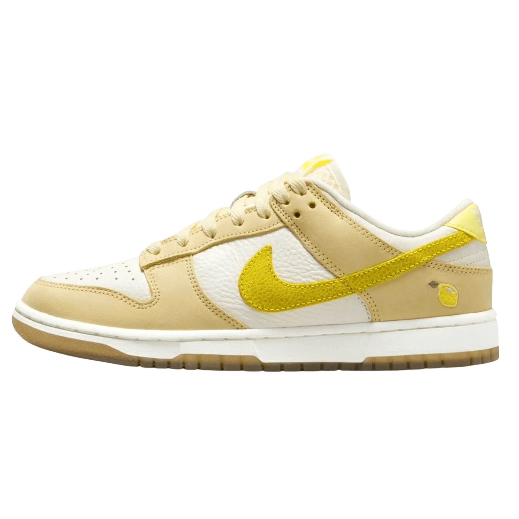 Nike Dunk Low Wmns 'Lemon Drop' Nike Dunk casual shoes with iconic low-top shape