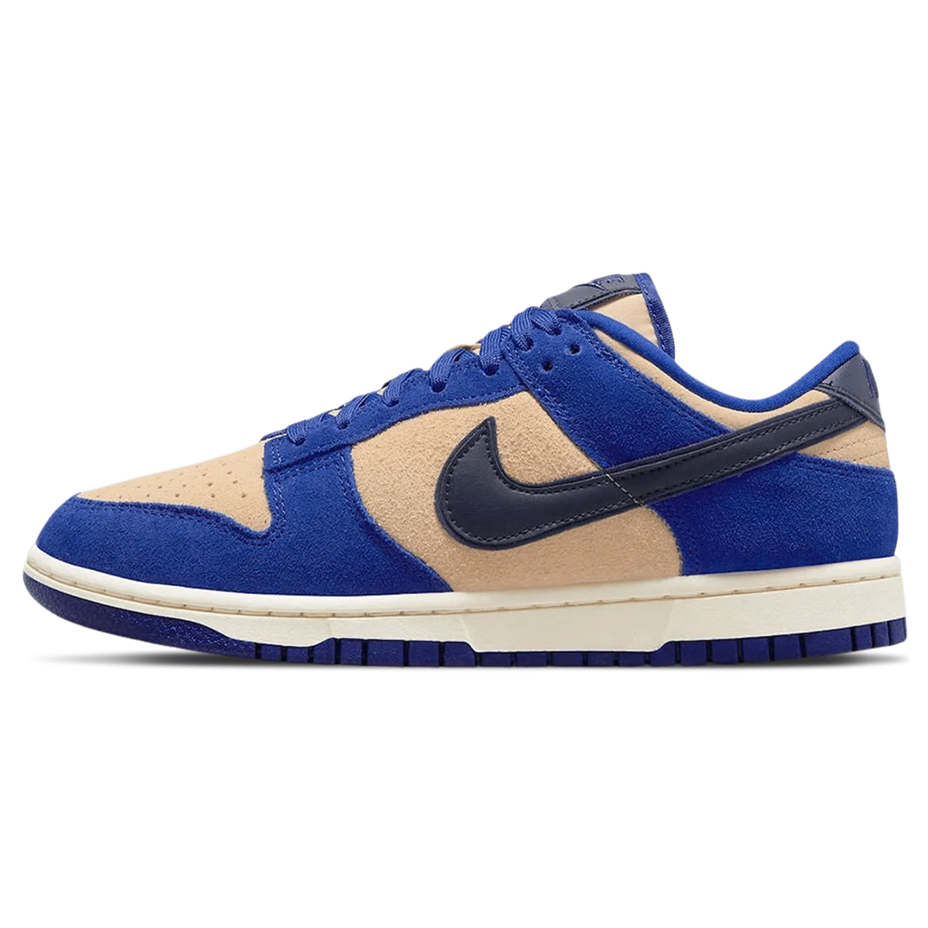 Nike Dunk Low Wmns LX 'Blue Suede' Nike Dunk casual shoes with iconic low-top shape