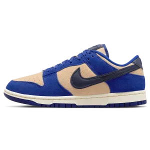 Nike Dunk Low Wmns LX 'Blue Suede' Nike Dunk casual shoes with iconic low-top shape