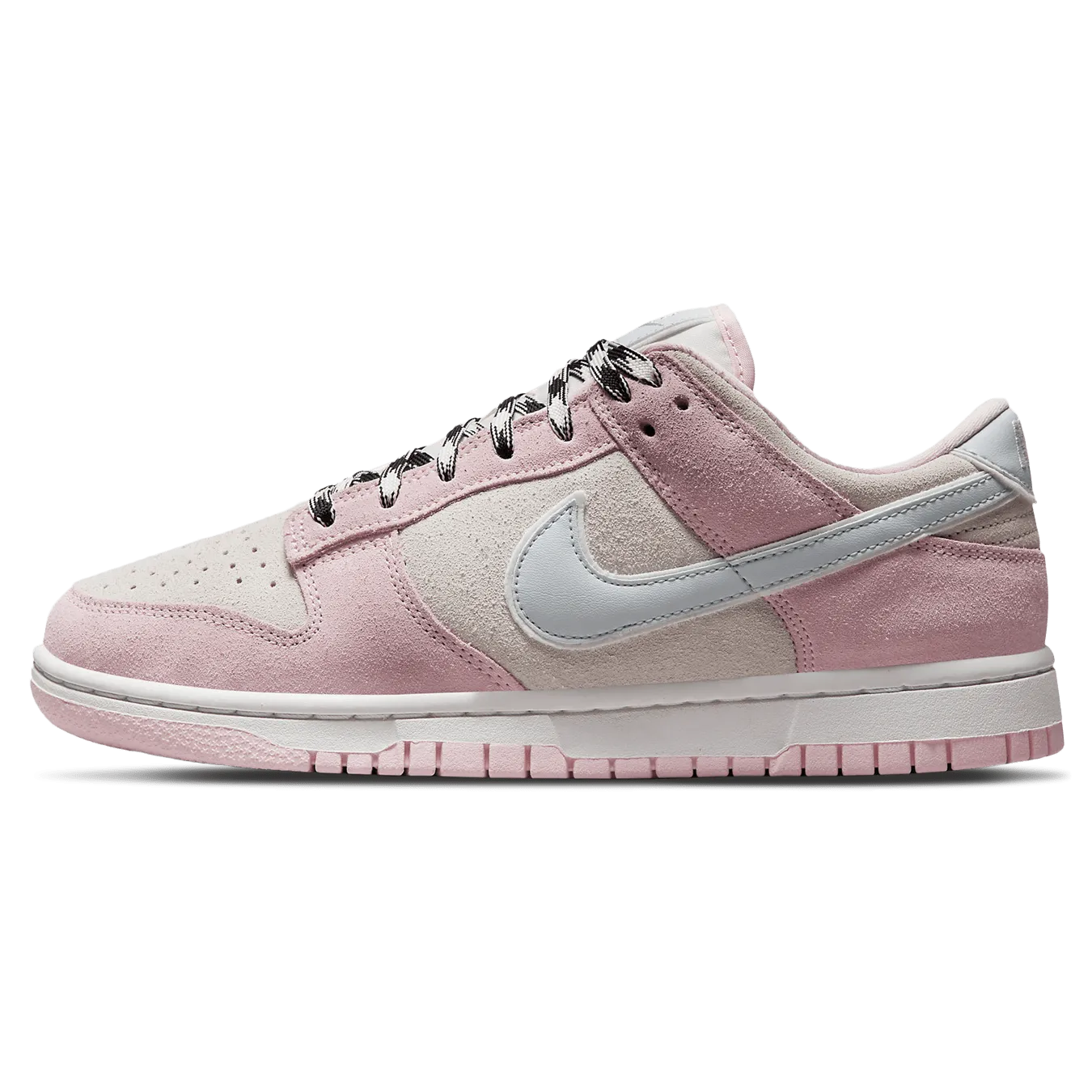Nike Dunk Low Wmns LX 'Pink Foam' Nike Dunk casual shoes with iconic low-top shape