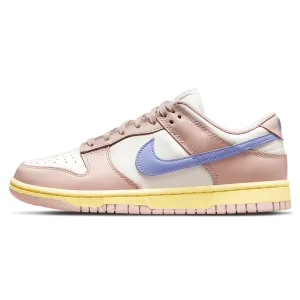 Nike Dunk Low Wmns 'Pink Oxford' Nike Dunk casual shoes with iconic low-top shape