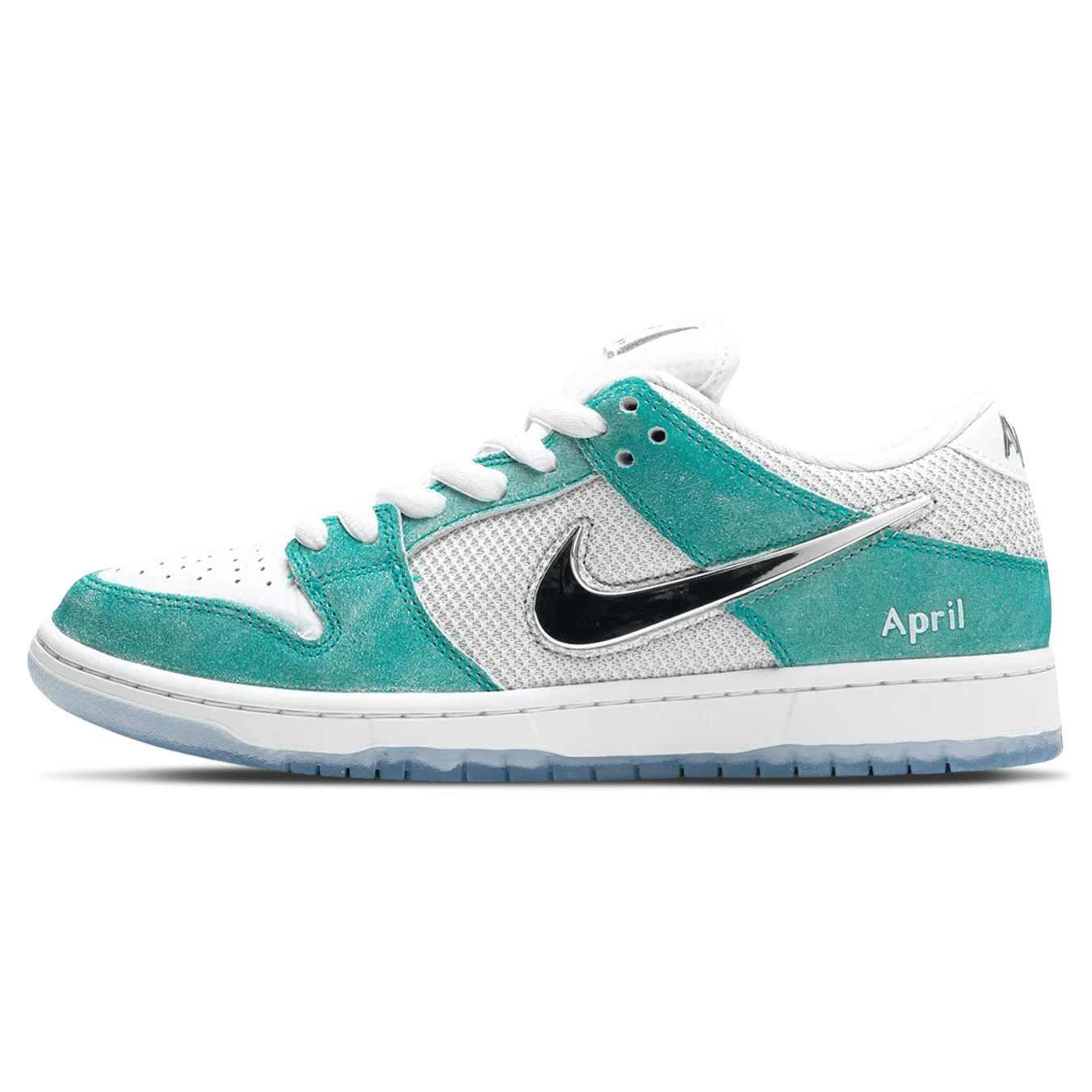 Nike Dunk SB Low x April Skateboards 'Turbo Green' Nike Dunk casual shoes with iconic low-top shape