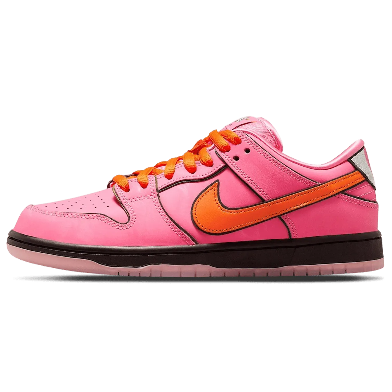 Nike Dunk SB Low x The Powerpuff Girls 'Blossom' Nike Dunk casual shoes with iconic low-top shape