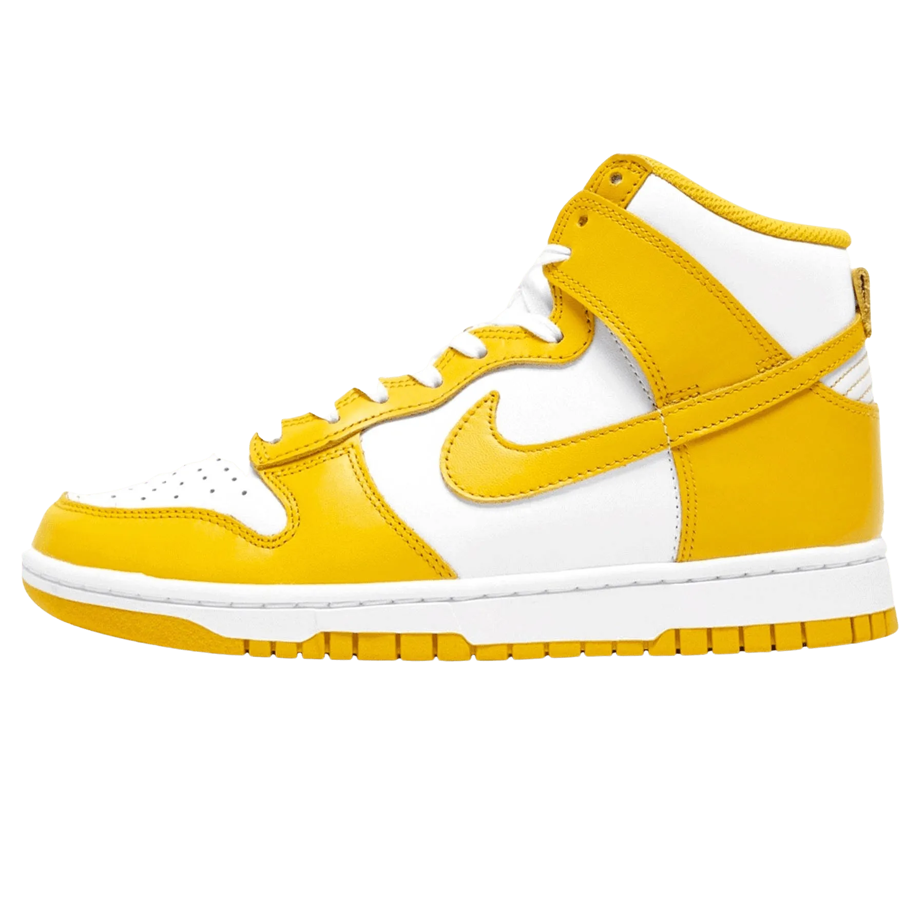Nike Dunk Wmns High 'Dark Sulfur' Nike Dunk casual shoes with iconic low-top shape