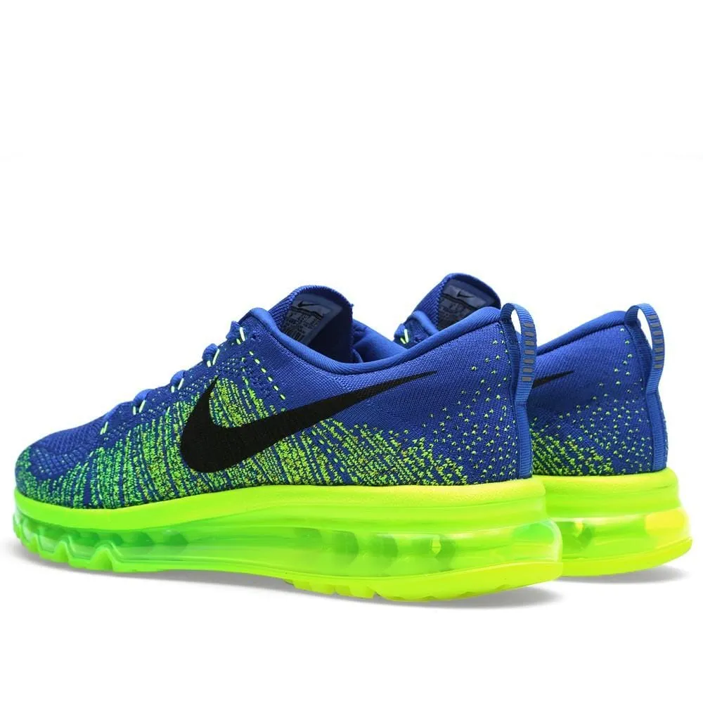 Nike Flyknit Max Game Royal & Black Nike Air Max cushioned sneakers