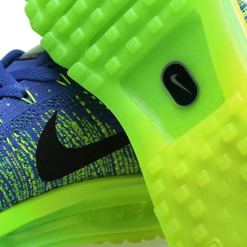 Nike Flyknit Max Game Royal & Black Nike Air Max cushioned sneakers