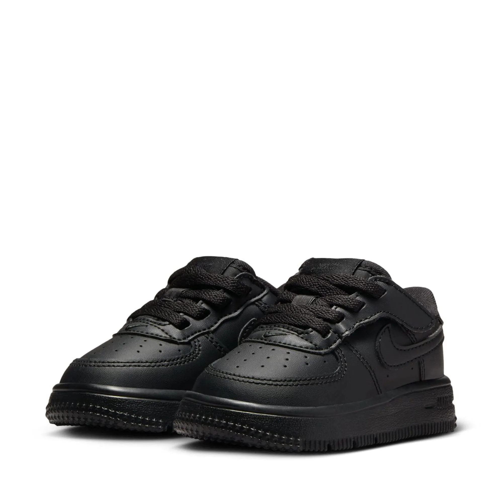 Nike Force 1 Low EasyOn (TD) - Black/Black Nike signature shoe looks