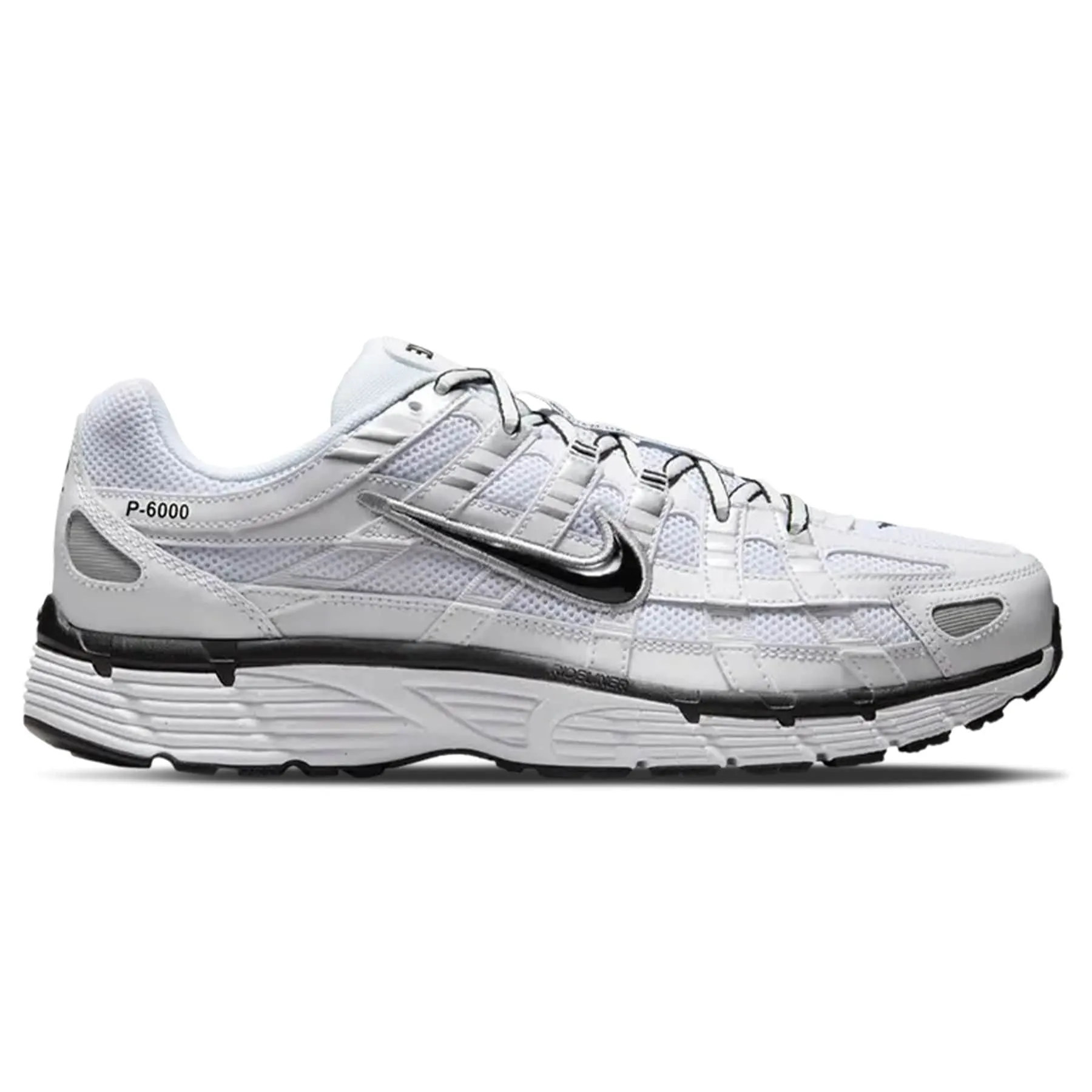 Nike P-6000 'White Metallic Silver Black' P6000 edition