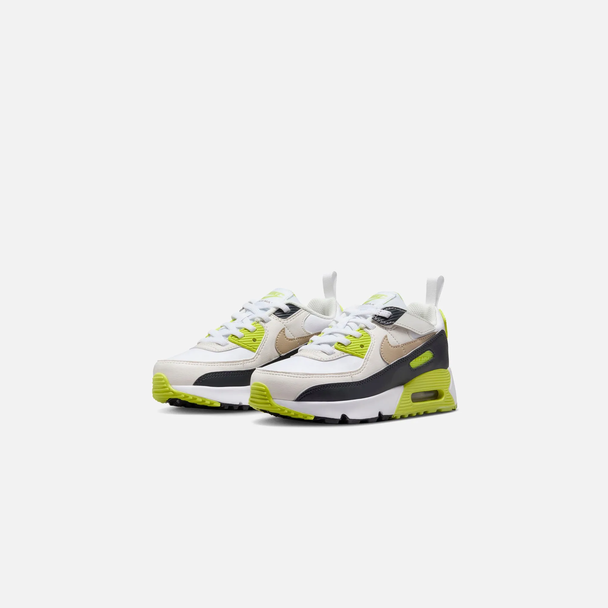 Nike PS Air Max 90 Easyon - White / Khaki / Cyber / Dark Smoke Grey Nike performance sneakers