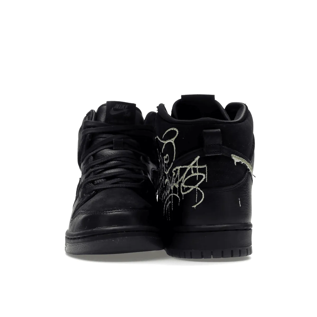 Nike SB Dunk High FAUST Black Gold Nike Dunk heritage sneakers