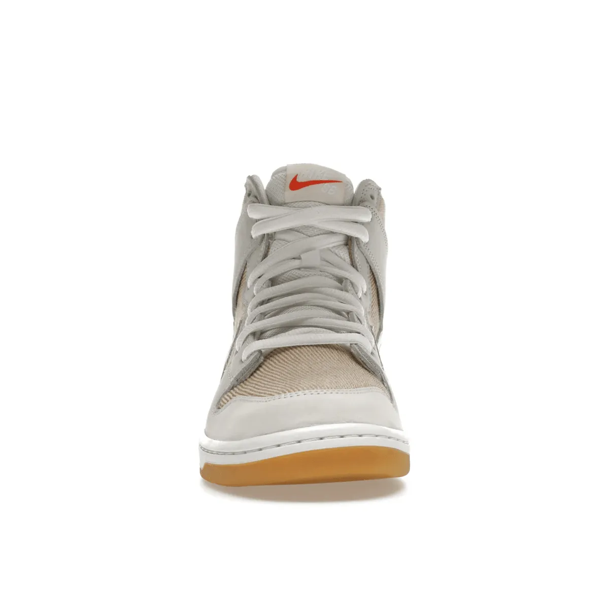 Nike SB Dunk High Pro ISO Orange Label Unbleached Natural Nike Dunk heritage sneakers