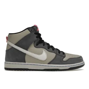 Nike SB Dunk High Pro Medium Gray Pink Nike Dunk stylish shoes for sport and street