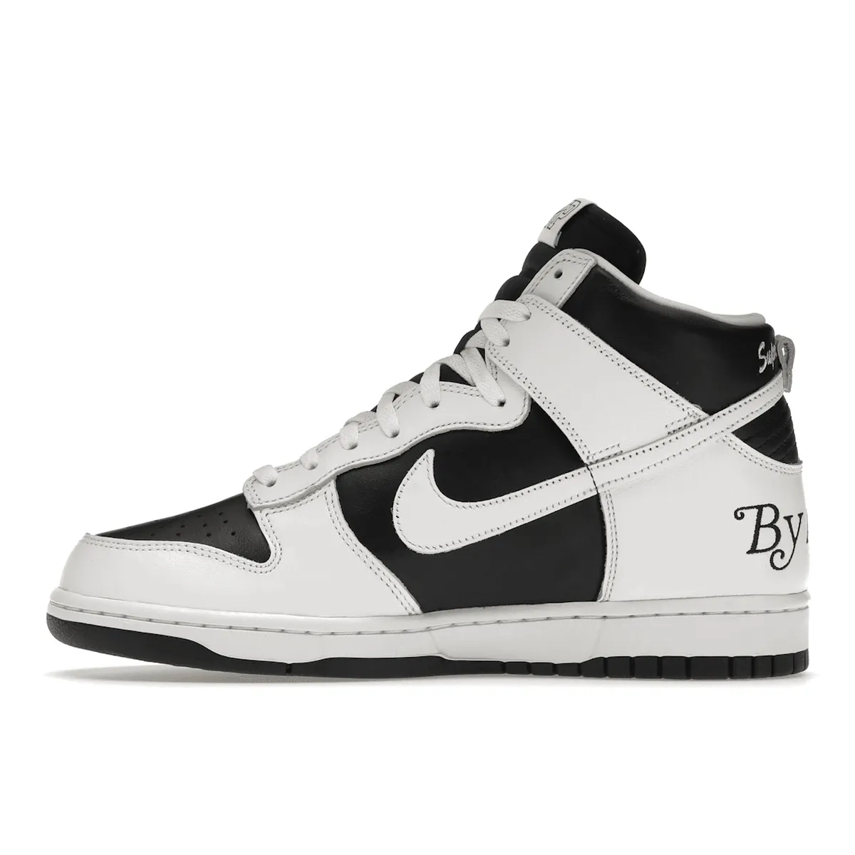 Nike SB Dunk High Supreme By Any Means Black Nike Dunk heritage sneakers