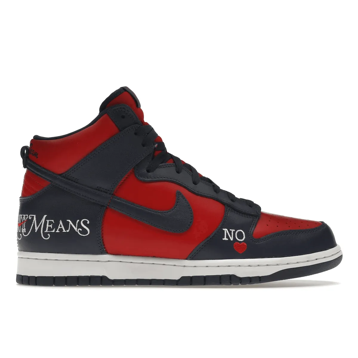 Nike SB Dunk High Supreme By Any Means Navy Nike Dunk stylish shoes for sport and street