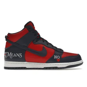 Nike SB Dunk High Supreme By Any Means Navy Nike Dunk stylish shoes for sport and street