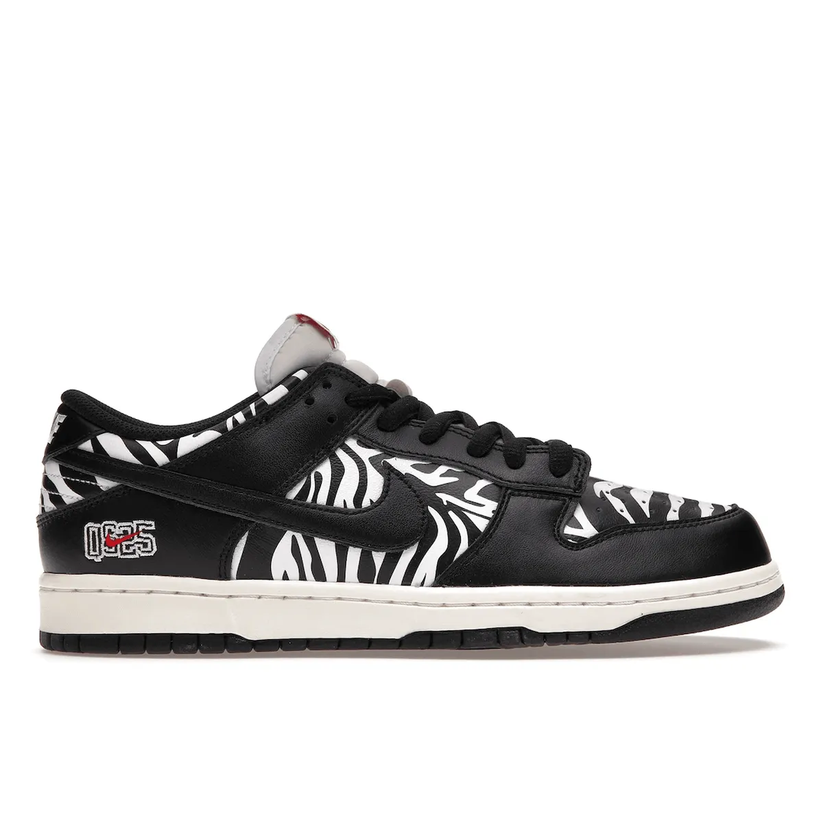 Nike SB Dunk Low AND QS Quartersnacks Zebra Nike Dunk sneakers inspired by basketball roots
