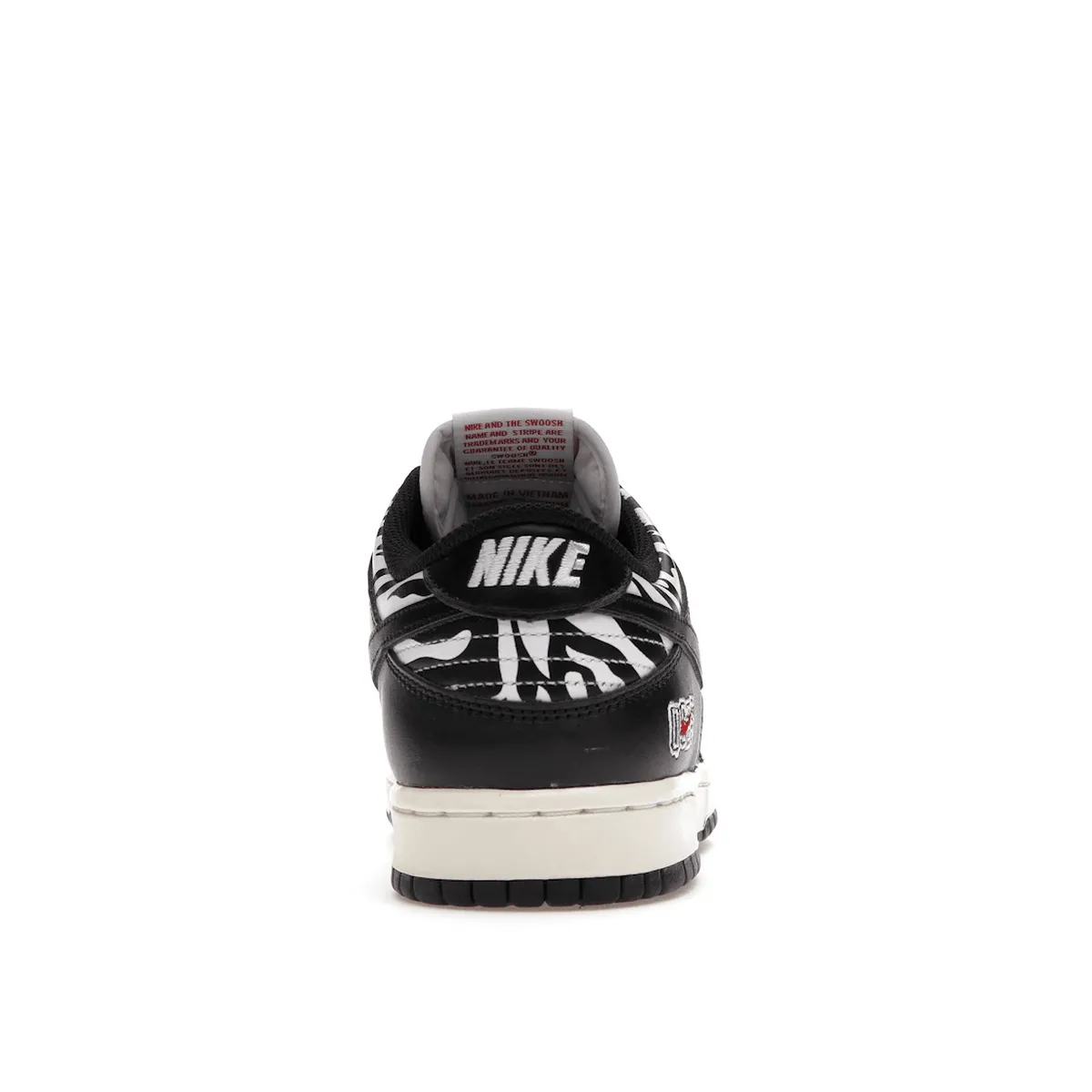 Nike SB Dunk Low AND QS Quartersnacks Zebra Nike Dunk low sneakers