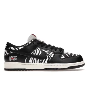 Nike SB Dunk Low AND QS Quartersnacks Zebra Nike Dunk sneakers inspired by basketball roots