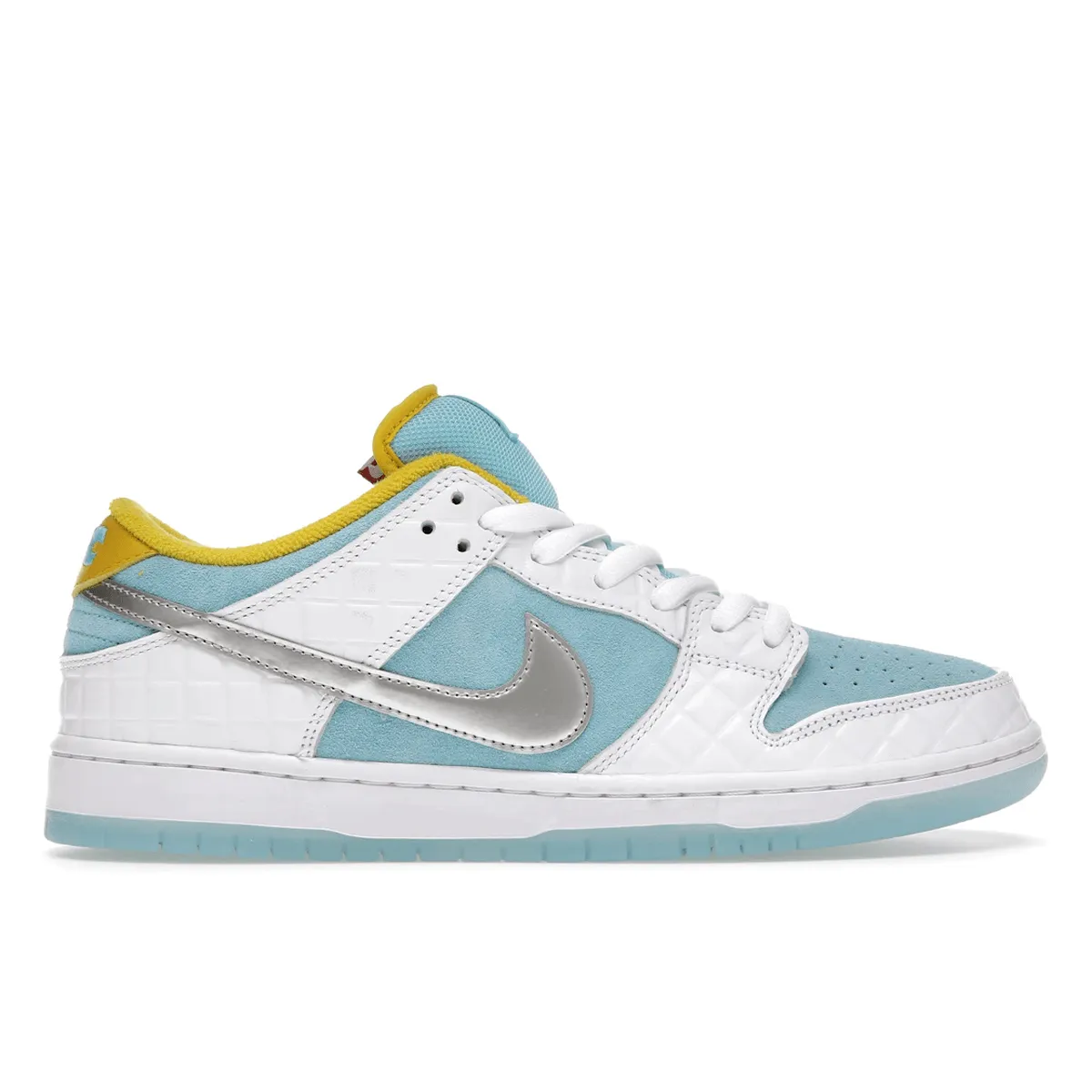 Nike SB Dunk Low Pro FTC Lagoon Pulse Nike Dunk sneakers inspired by basketball roots