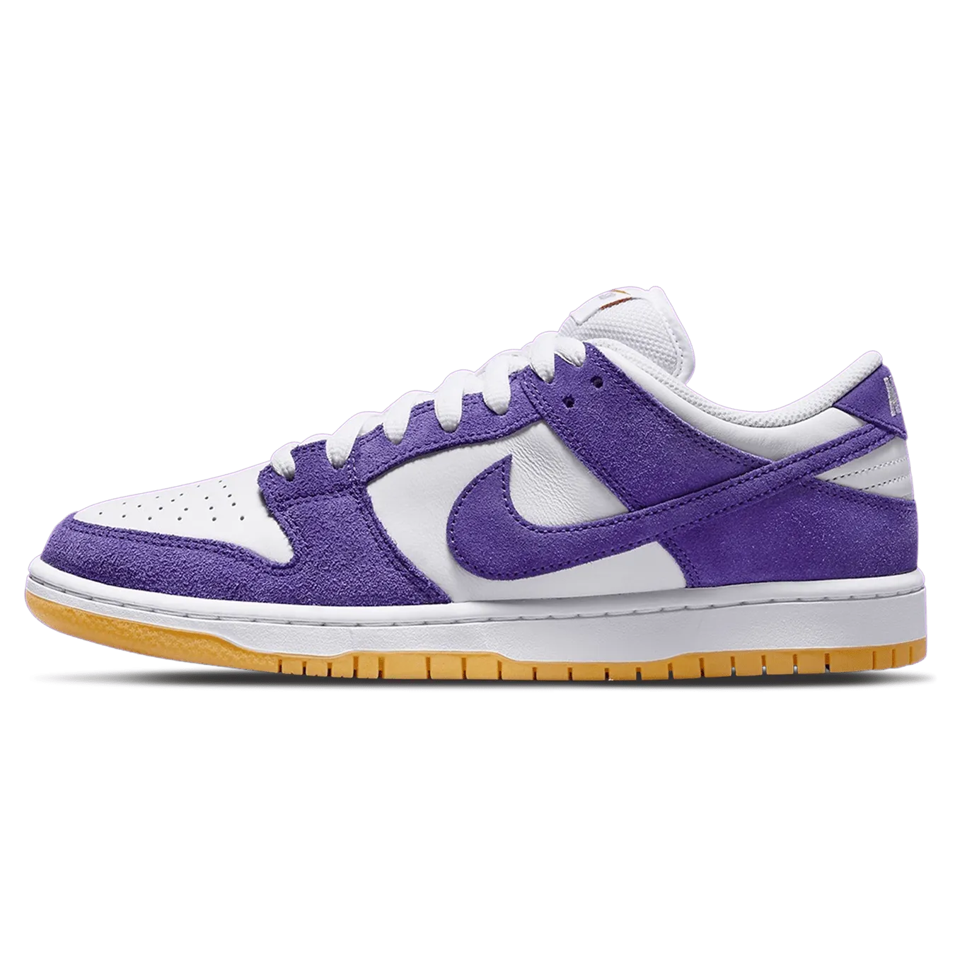 Nike SB Dunk Low Pro ISO Orange Label 'Court Purple' Nike Dunk casual shoes with iconic low-top shape