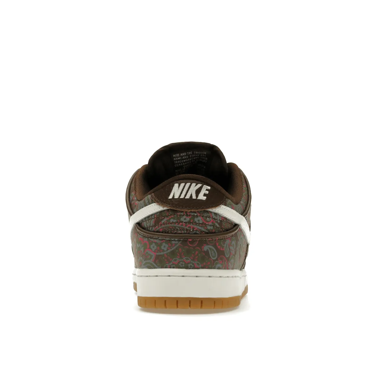 Nike SB Dunk Low Pro Paisley Brown Nike Dunk low sneakers