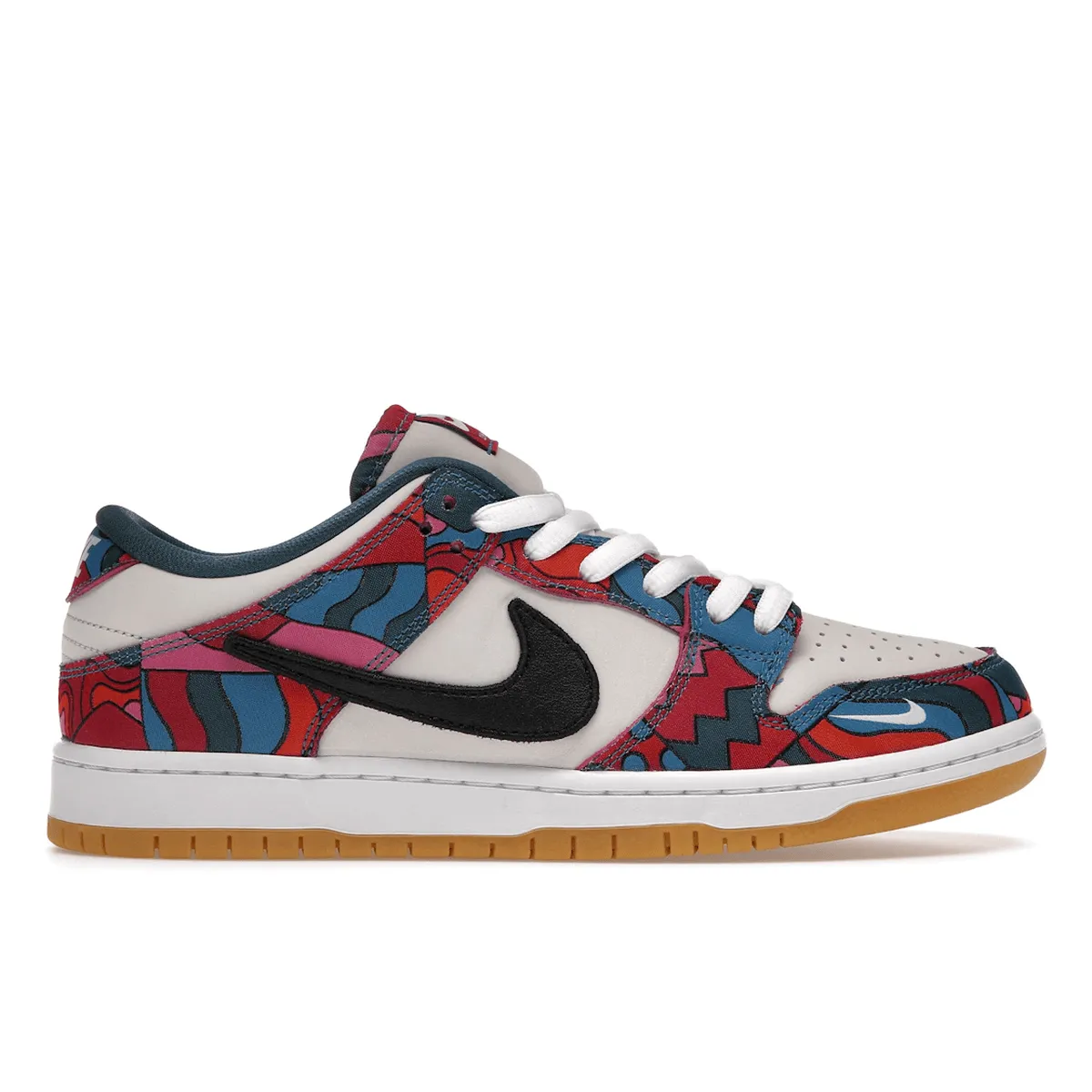 Nike SB Dunk Low Pro Parra Abstract Art Nike Dunk sneakers inspired by basketball roots