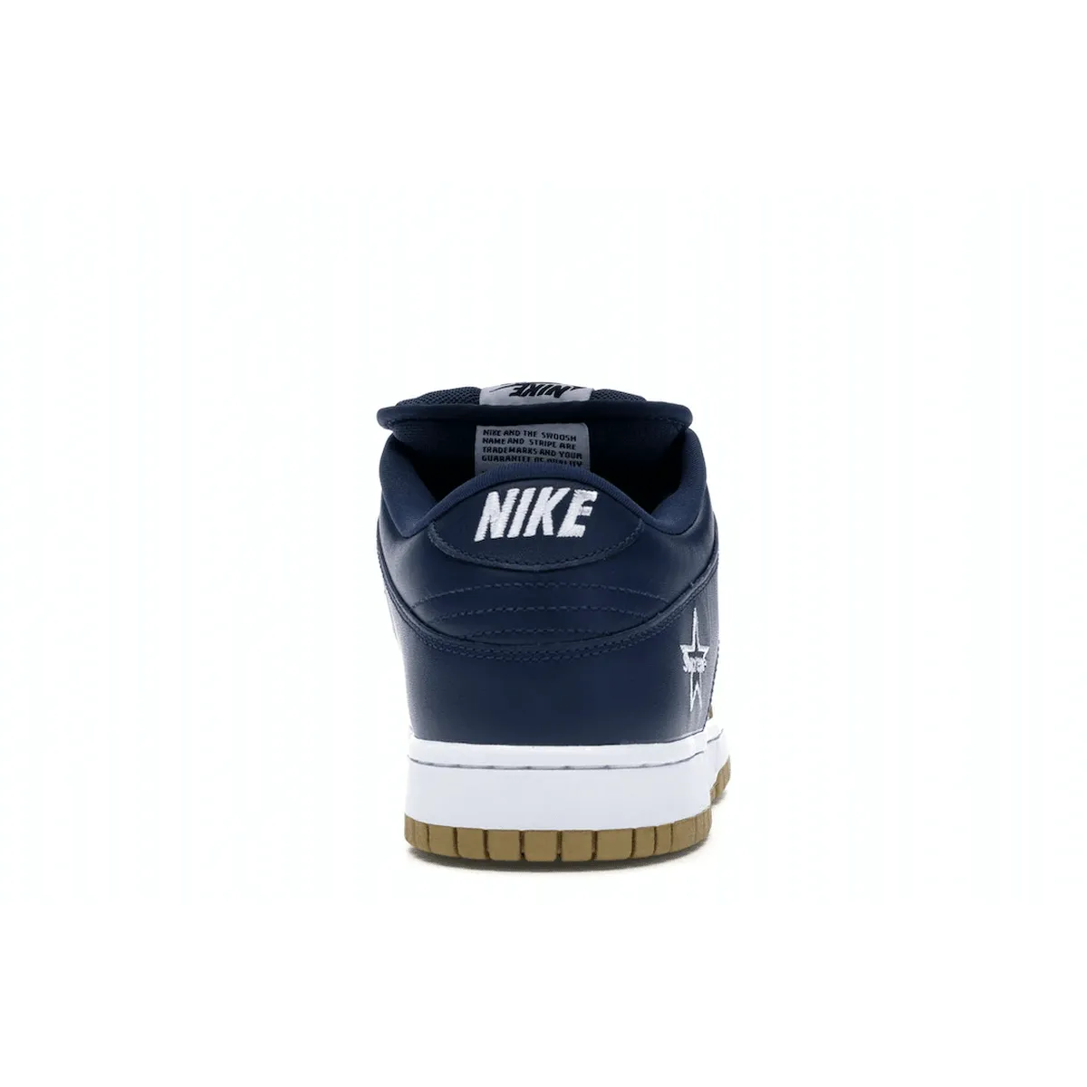 Nike SB Dunk Low Supreme Jewel Swoosh Gold Nike Dunk low sneakers