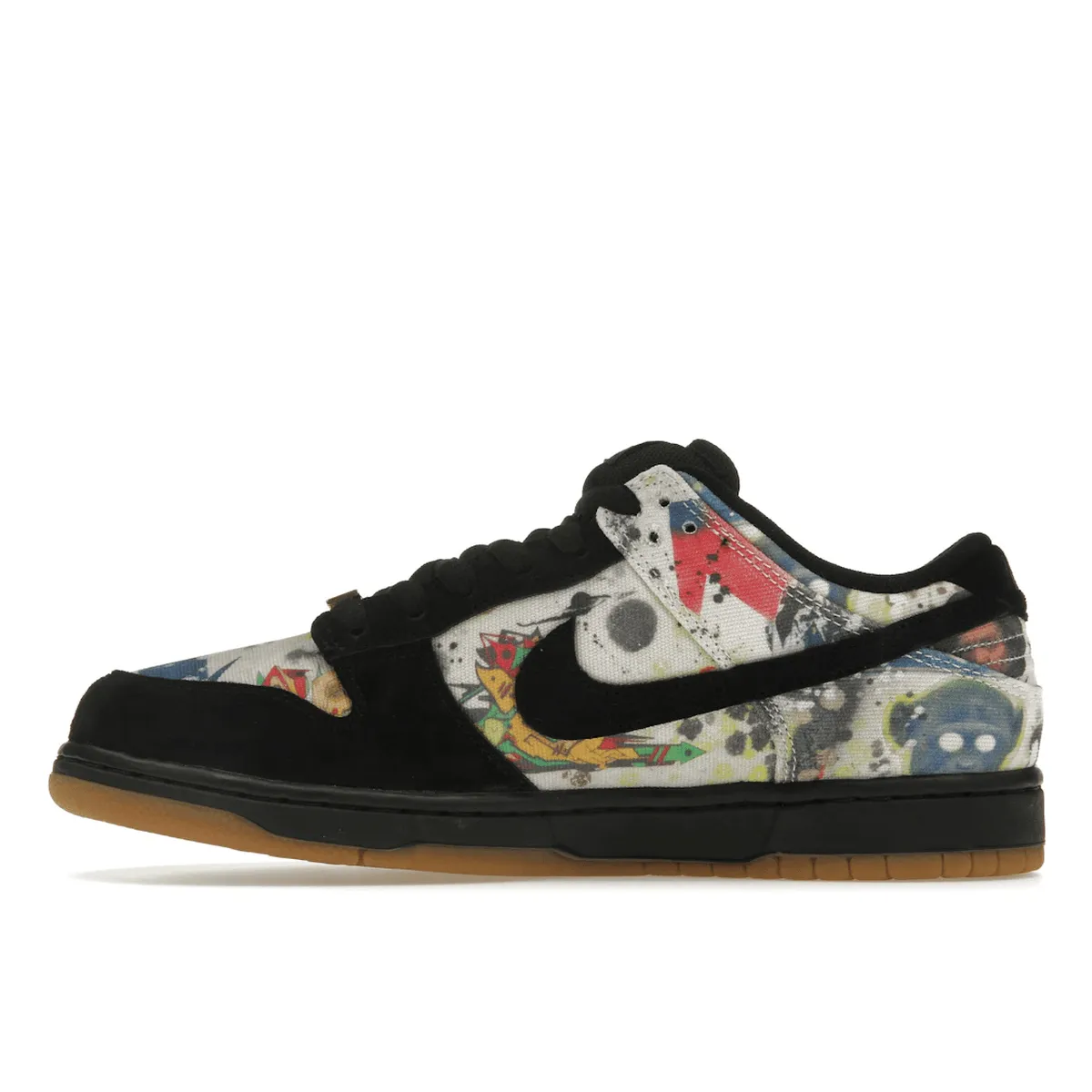 Nike SB Dunk Low Supreme Rammellzee Nike Dunk low sneakers