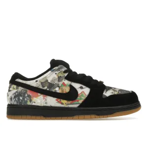 Nike SB Dunk Low Supreme Rammellzee Nike Dunk sneakers inspired by basketball roots