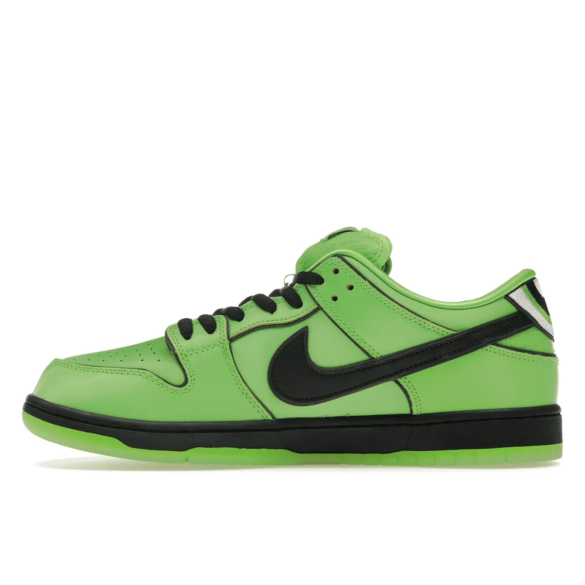 Nike SB Dunk Low The Powerpuff Girls Buttercup Nike Dunk low sneakers